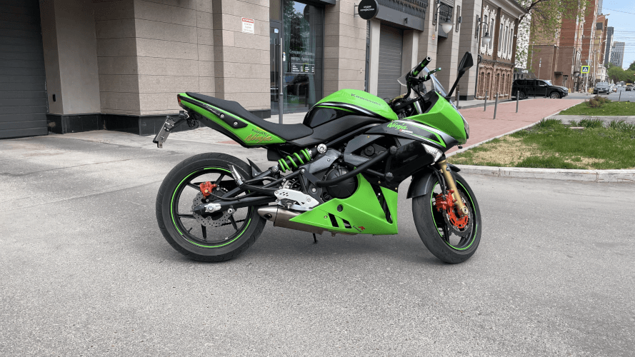 Аренда, прокат, каршеринг Kawasaki 400r Ninja в Казани посуточно без водителя 