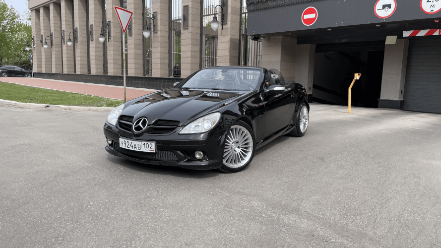 Аренда, прокат, каршеринг Mercedes-Benz SLK кабриолет в Казани посуточно без водителя 