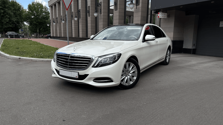 Аренда, прокат, каршеринг Mercedes-Benz S 350 в Казани  почасово с водителем